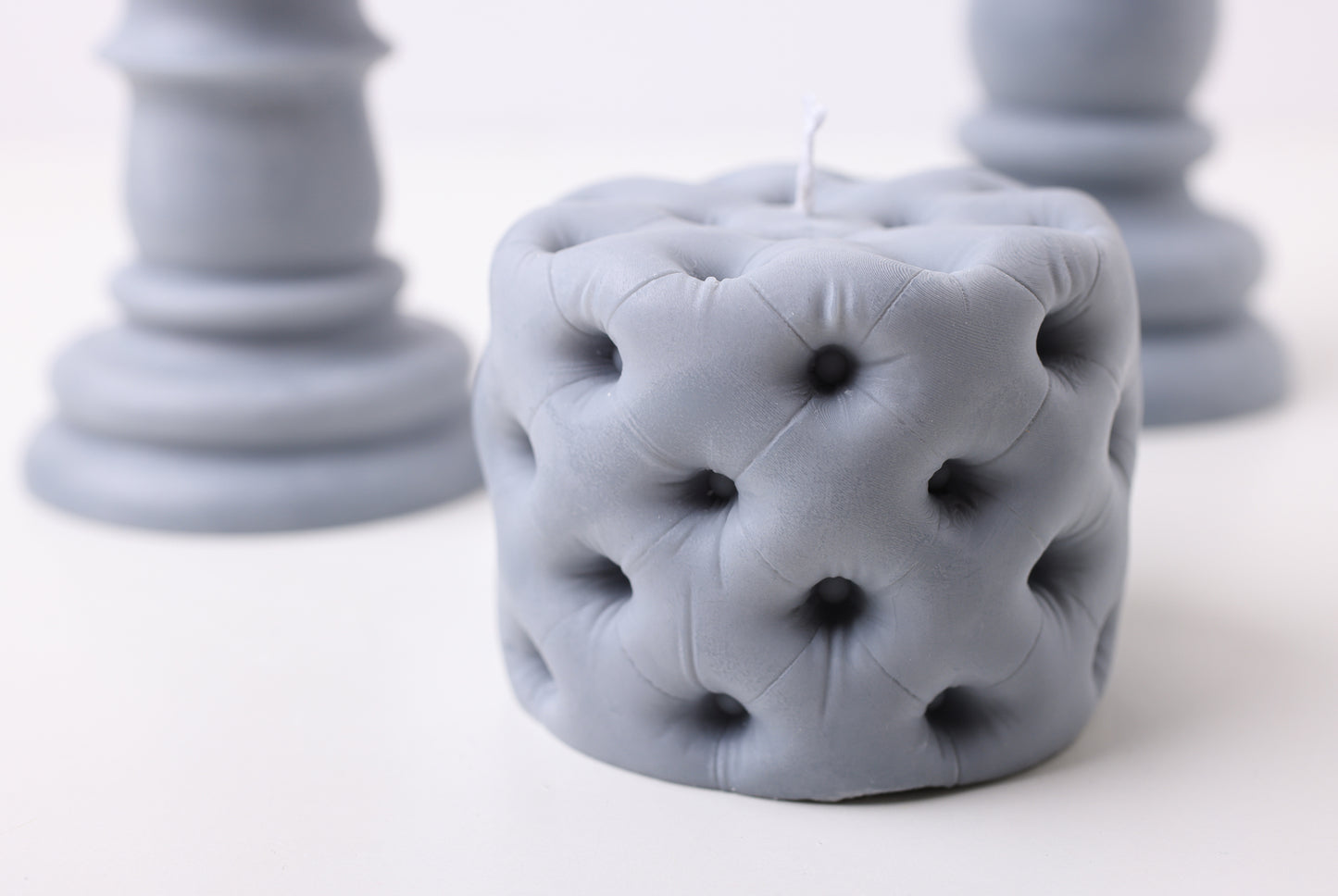 3altawleh Candle Cushion Grey