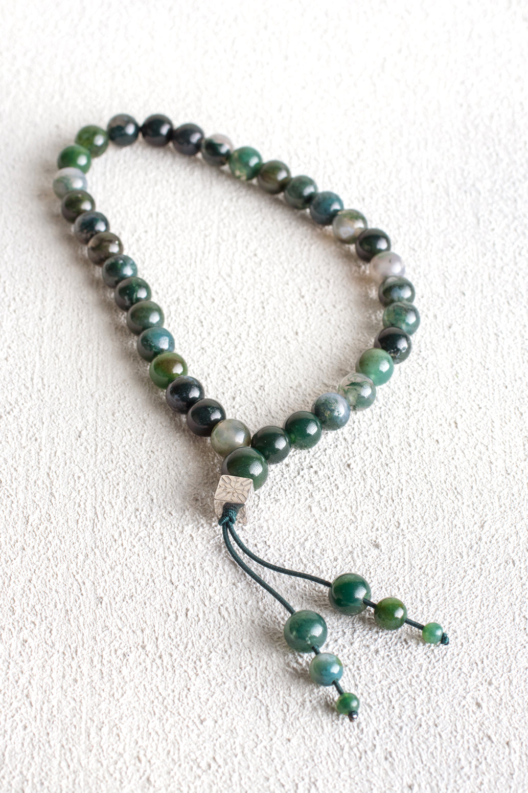 Misbaha Elastic thread Green