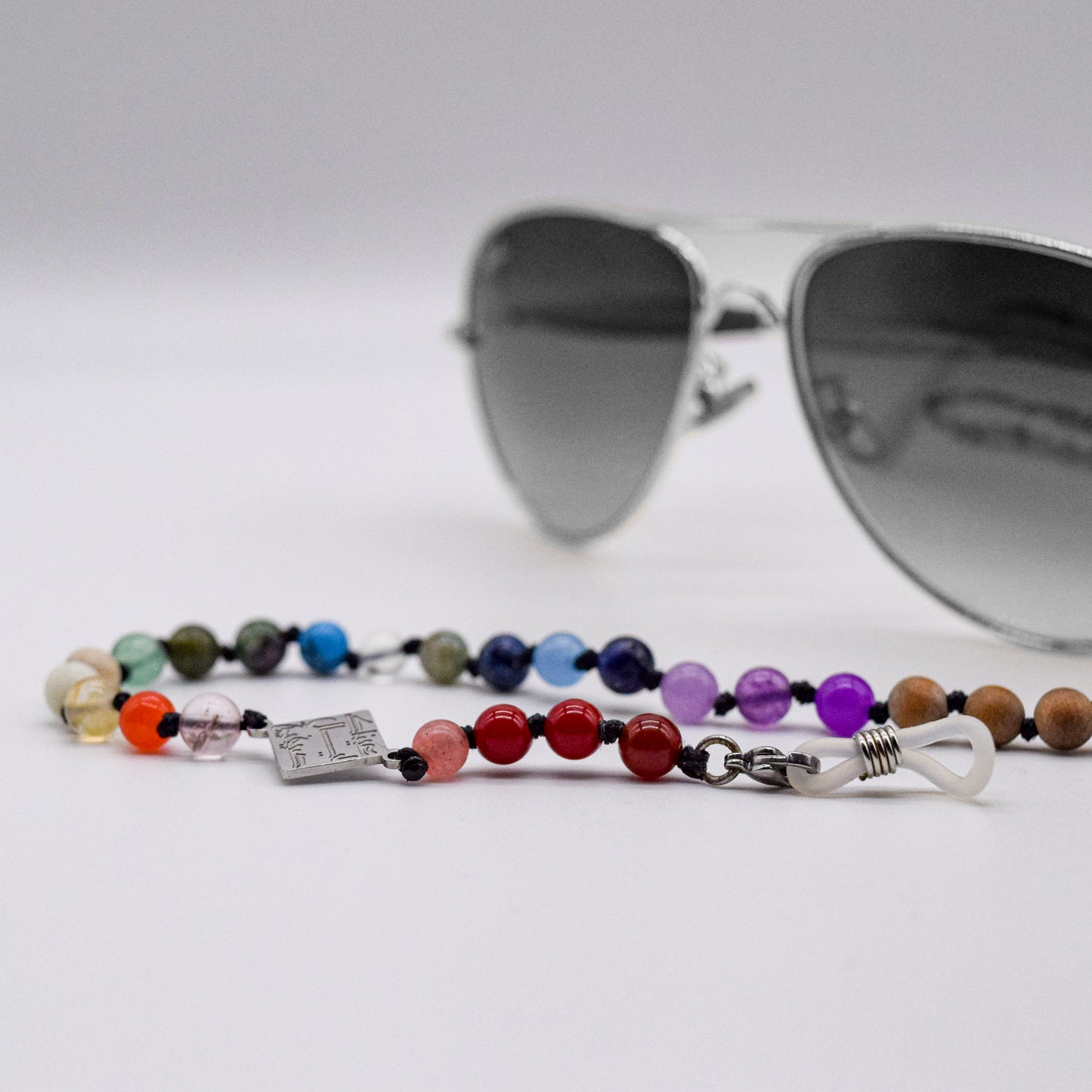 Glasses Chain Sandal Wood