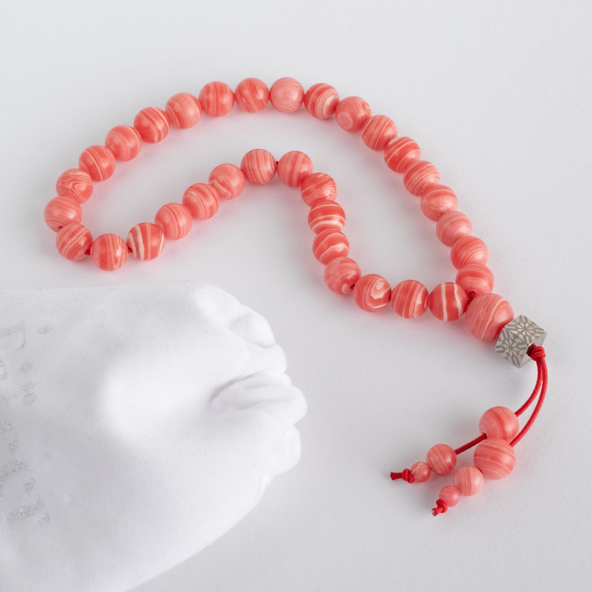 Misbaha Elastic thread Pink