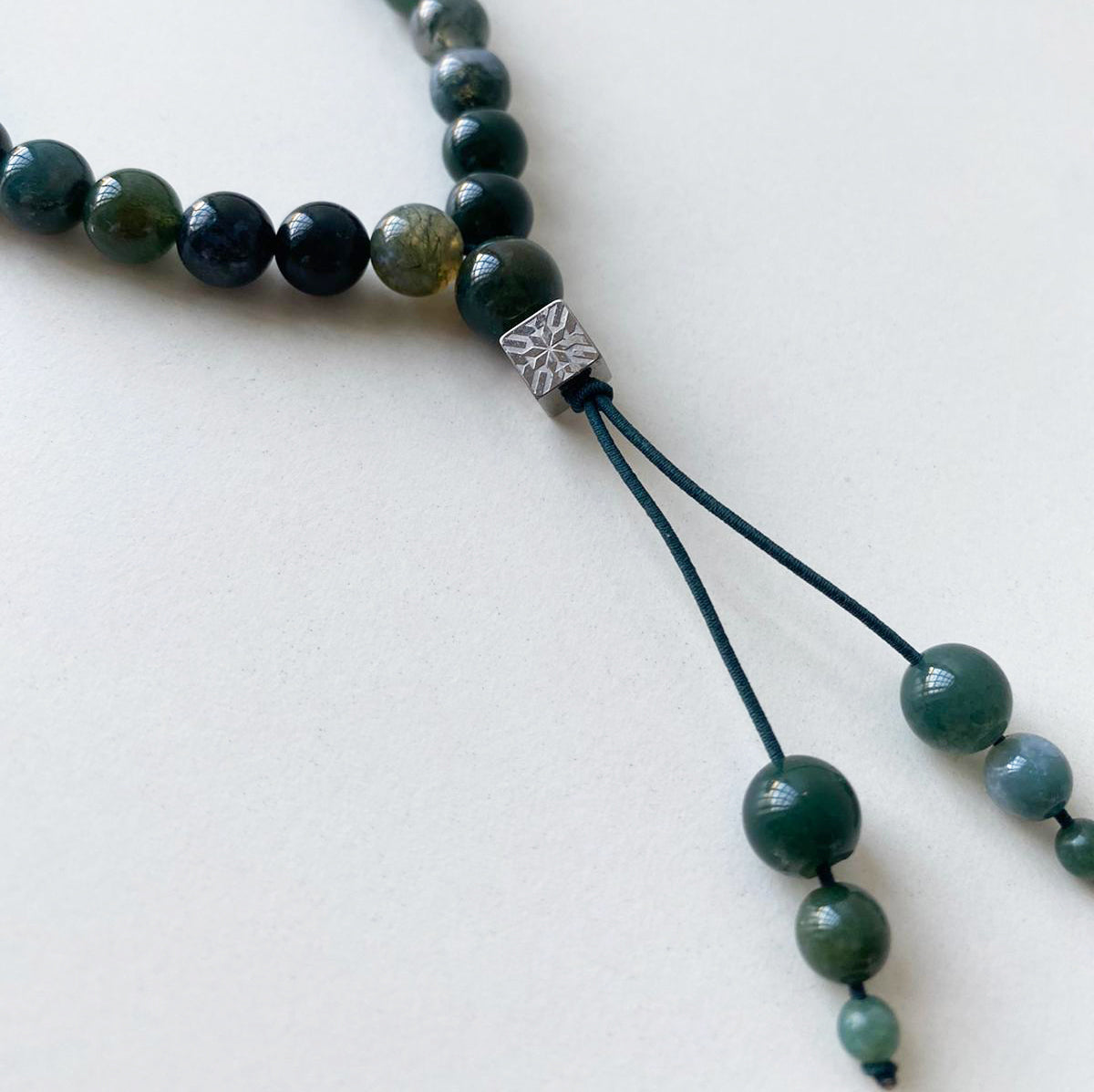 Misbaha Elastic thread Green