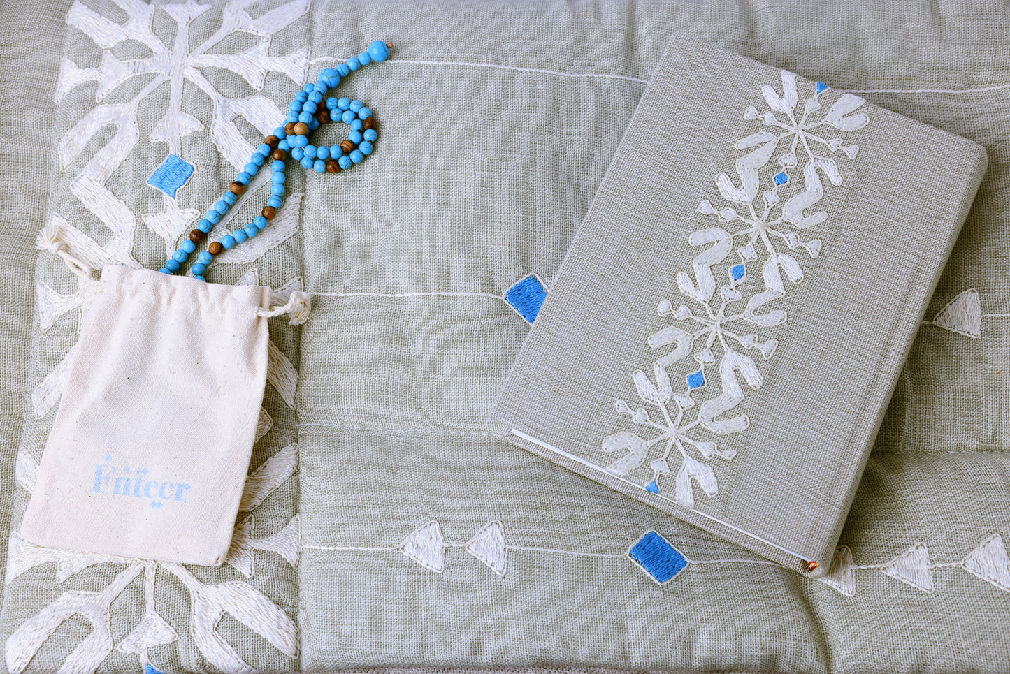 Ramadan 2023 Handmade Gift Blue with Quraan