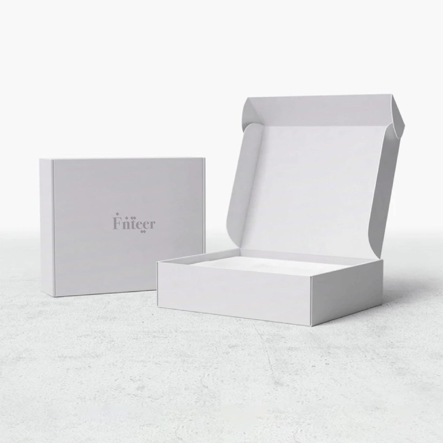 White Carton Box Large