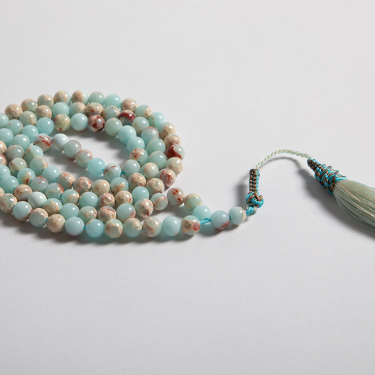 Misbaha Blue Snake Skin