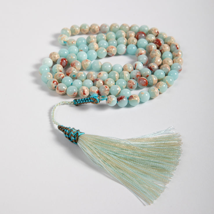 Misbaha Blue Snake Skin