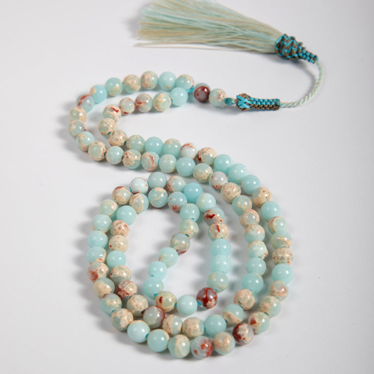 Misbaha Blue Snake Skin