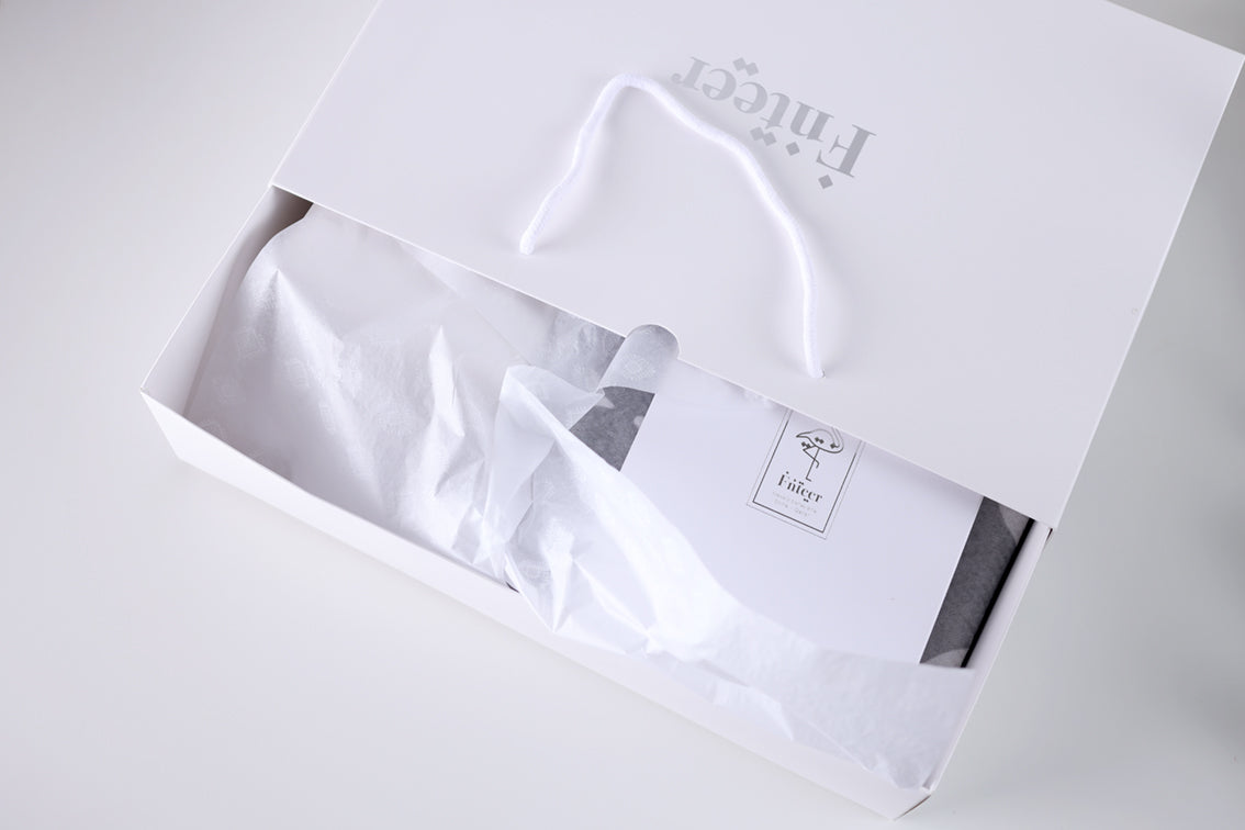 Gift Box bag White