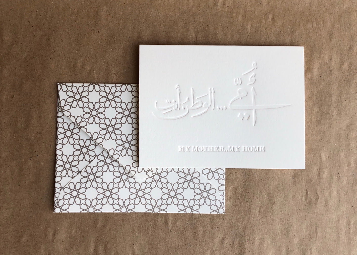 Greeting Card My Mother My Home