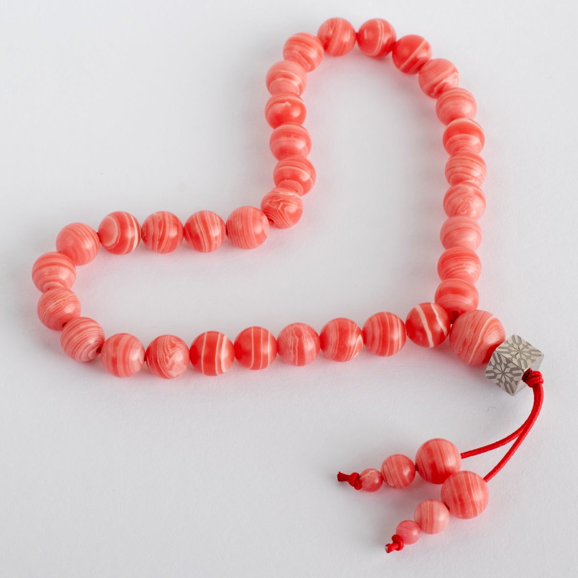 Misbaha Elastic thread Pink