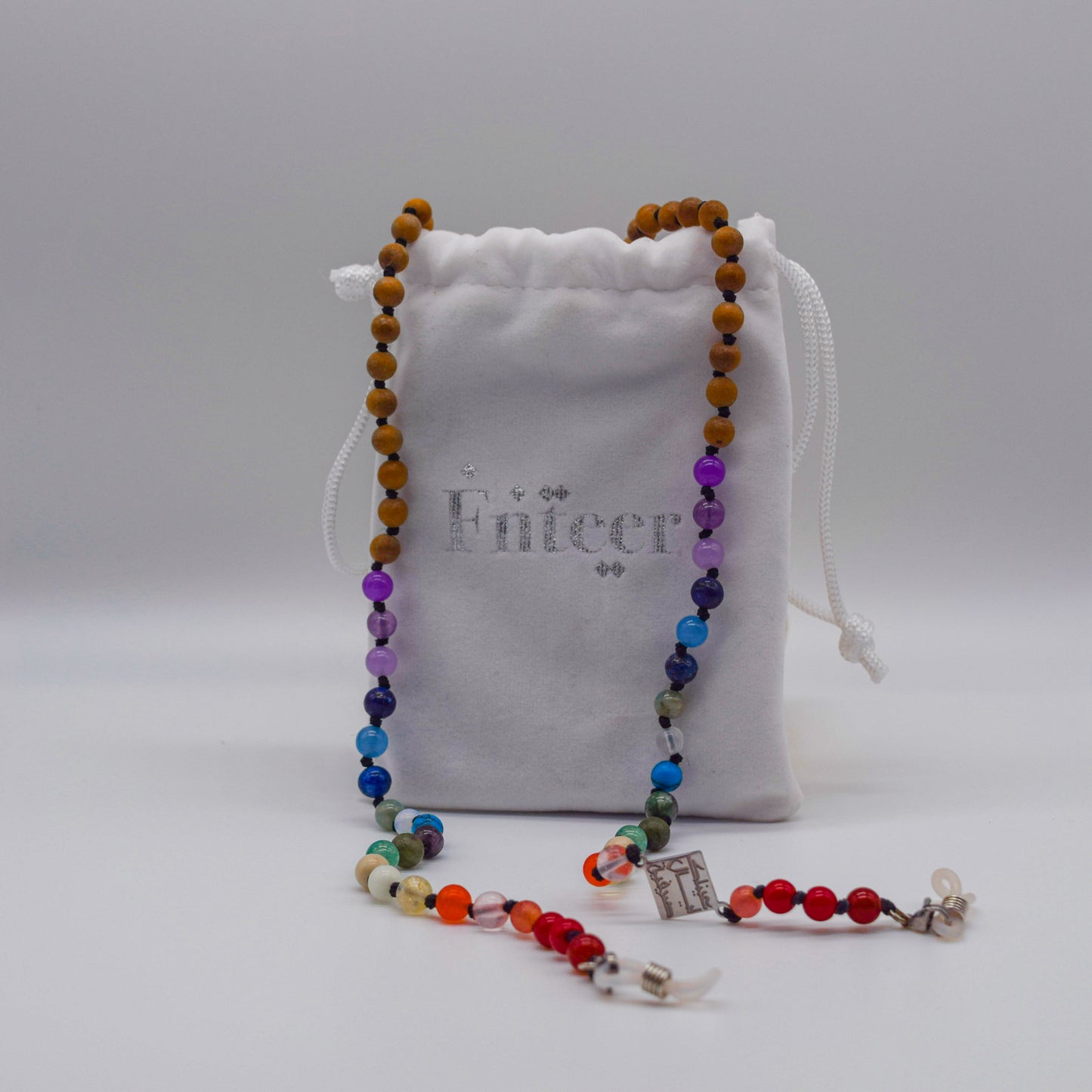 Glasses Chain Sandal Wood