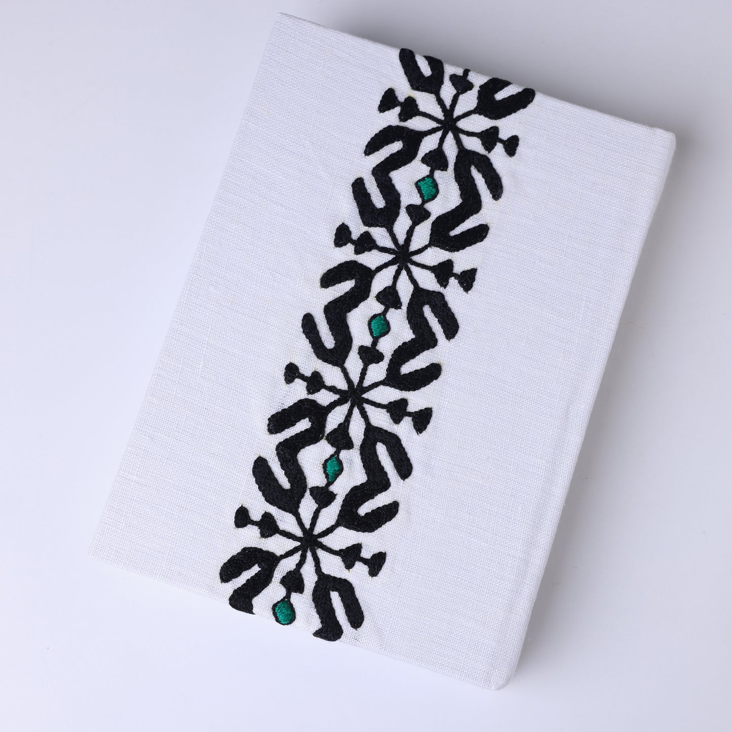 Hand Embroidered Quraan Green