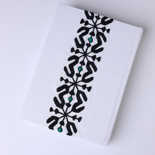 Hand Embroidered Quraan Green