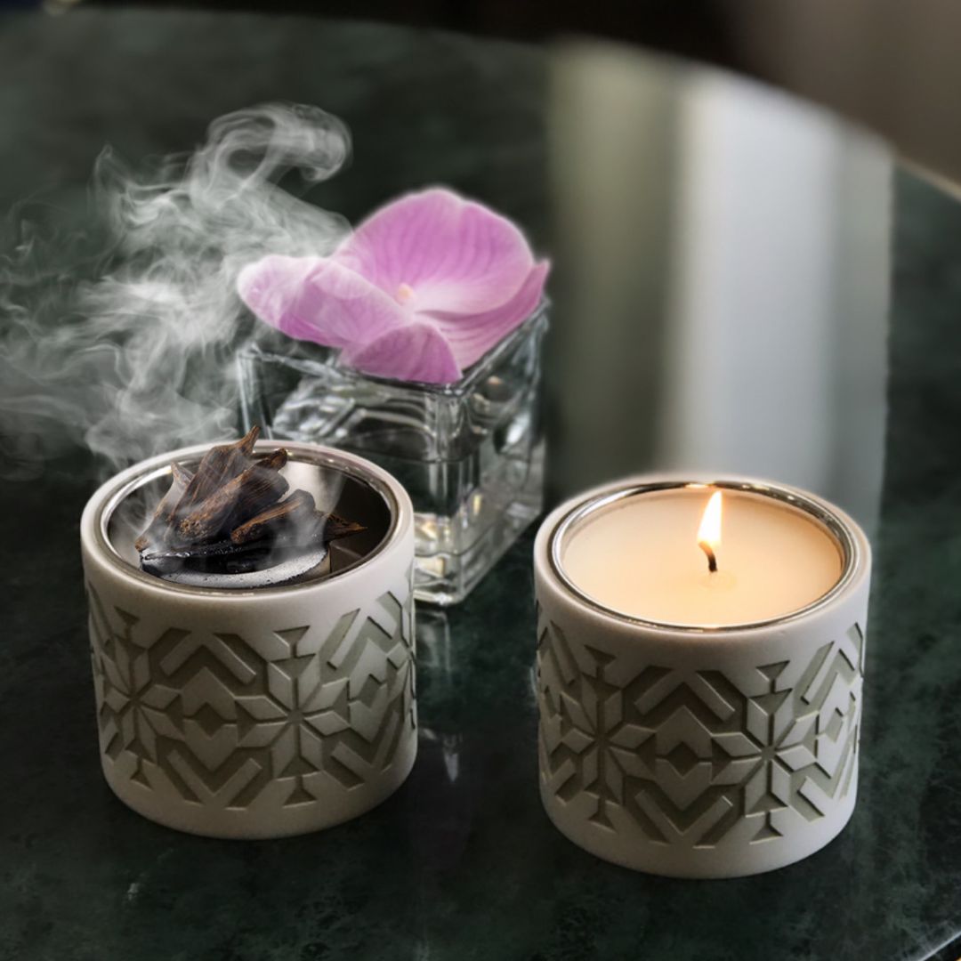 Sadu Soy Wax Candle Grey