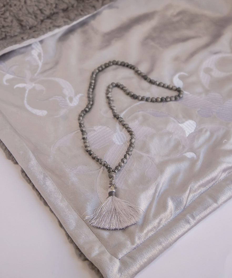 Without Quran Ramadan Gift GREY بدون مصحف هدية رمضان رمادي