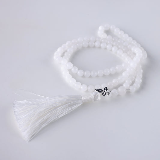 Misbaha White Jasper