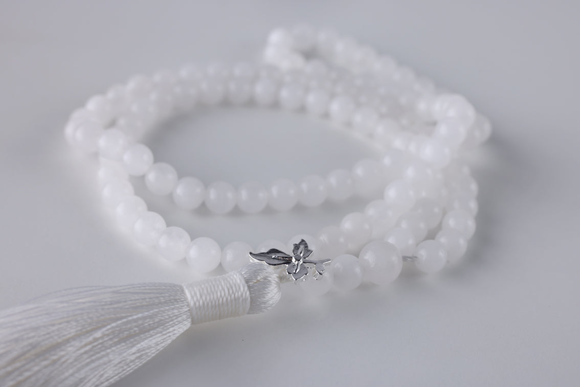 Misbaha White Jasper